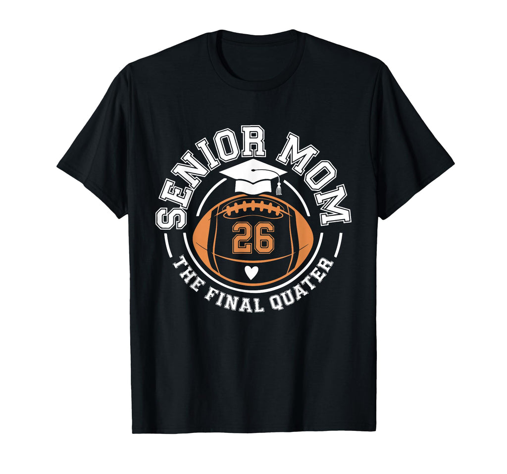 Last Touchdown Season Senior Football T-Shirt - Trendy Graphic for Adults - T-Shirt, Sweatshirt, Hoodie