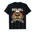 Rock And Roll Never Die Rock Roll T-Shirt - Casual Everyday Wear Men Women - T-Shirt, Sweatshirt, Hoodie