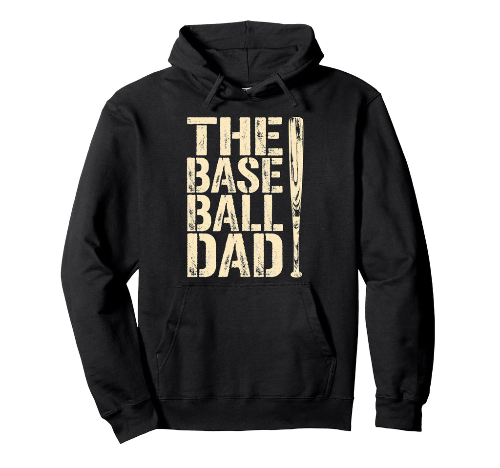 American Baseball Dad Baseball Dad Hoodie - Graphic Print Men Women - T-Shirt, Sweatshirt, Hoodie