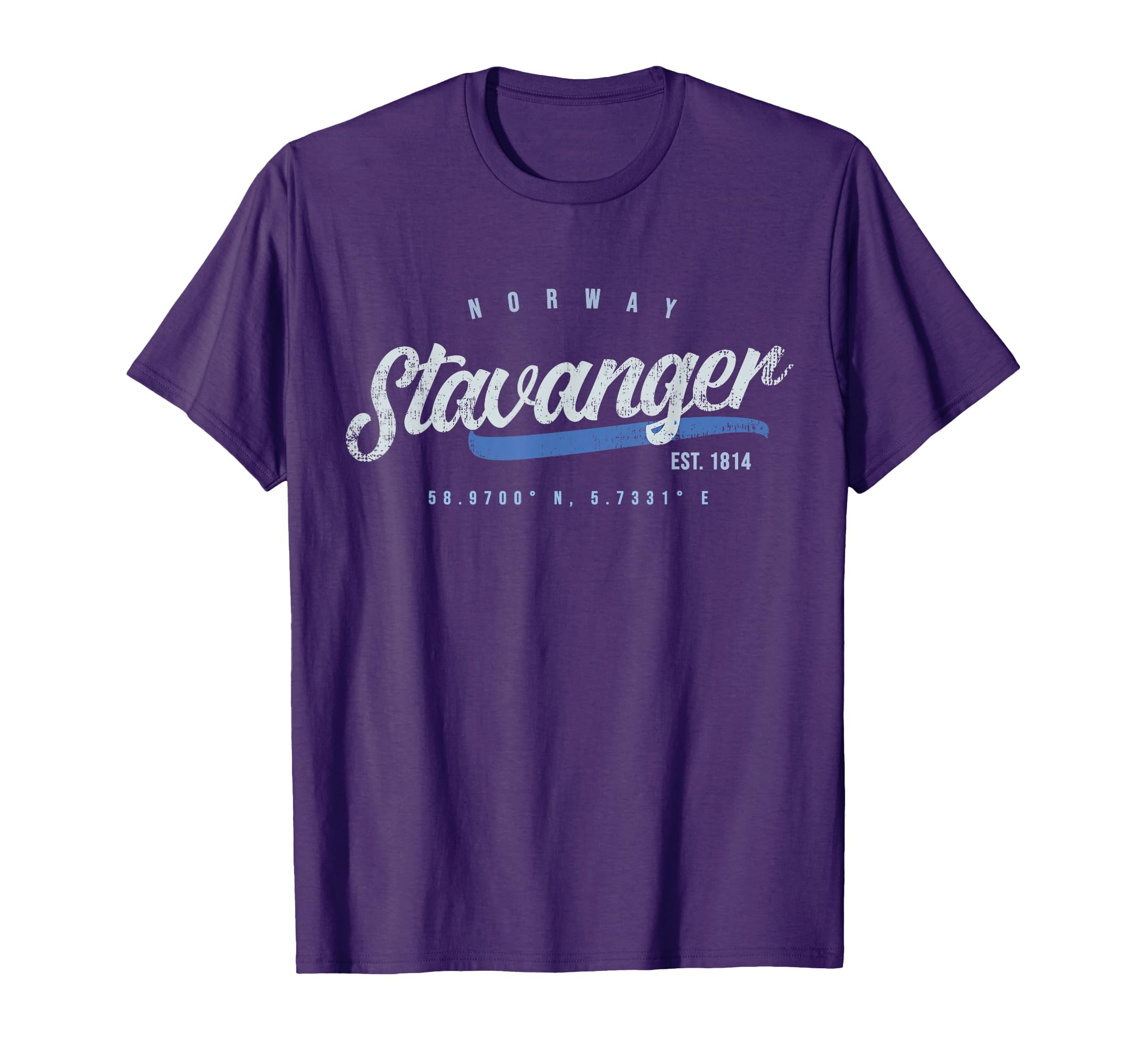 Stavanger Norway Travel T-Shirt - Custom Art Print Unisex - T-Shirt, Sweatshirt, Hoodie