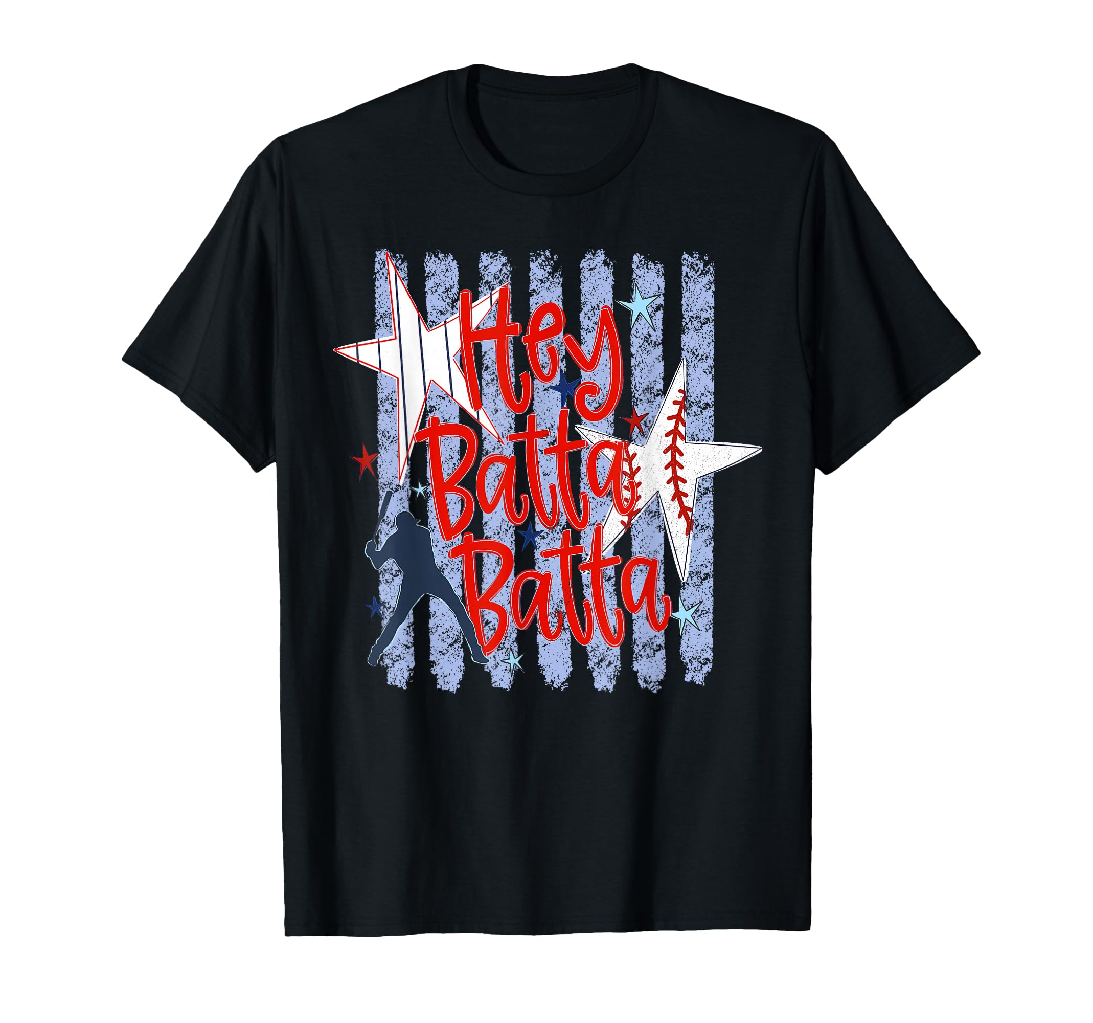 Hey Batta Batta Baseball Season Happy Game T-Shirt - Trendy Graphic Unisex - T-Shirt, Sweatshirt, Hoodie