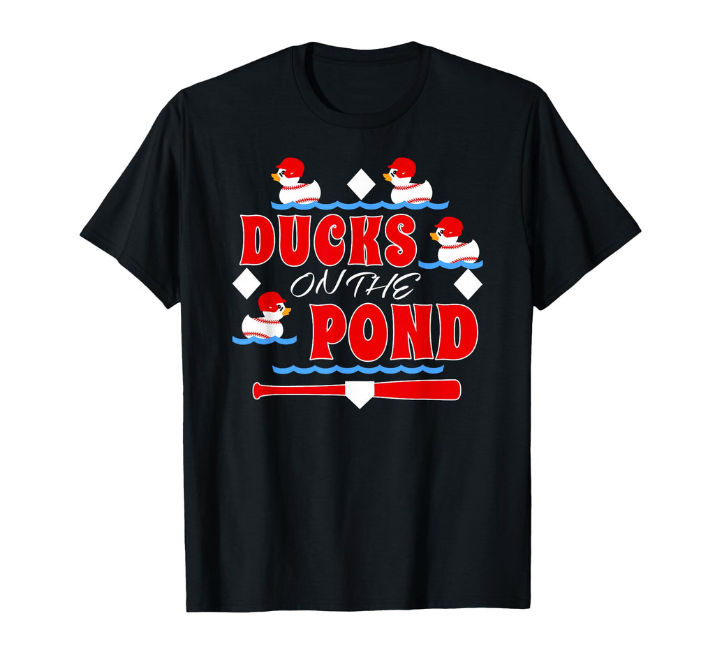 Funny Ducks Pond Baseball Mom Player T-Shirt - Streetwear Style Unisex - T-Shirt, Sweatshirt, Hoodie