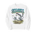 Seagull 70S 90S Seagull Birds Lover Sweatshirt - Unique Graphic Men Women - T-Shirt, Sweatshirt, Hoodie