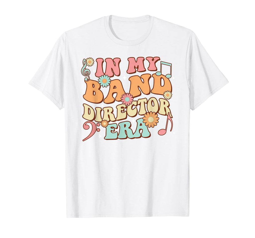 Groovy My Band Director Era Music Teacher T-Shirt - Custom Art Print Unisex - T-Shirt, Sweatshirt, Hoodie