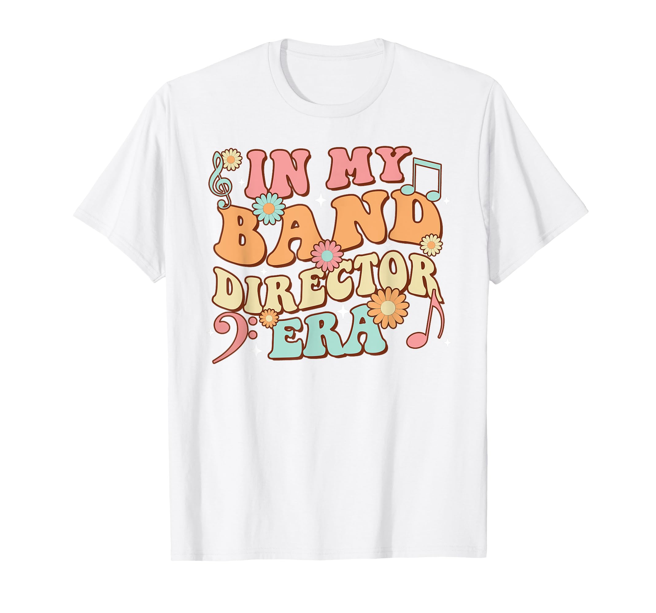 Groovy My Band Director Era Music Teacher T-Shirt - Custom Art Print Unisex - T-Shirt, Sweatshirt, Hoodie