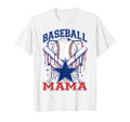 Baseball Mama Baseball Mom Mothers T-Shirt - Aesthetic Graphic Men Women - T-Shirt, Sweatshirt, Hoodie