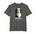 Bad Habits Nun Aesthetic Edgy T-Shirt - Minimalist Print for Adults - T-Shirt, Sweatshirt, Hoodie