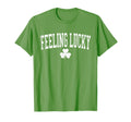 Feeling Lucky St Patricks Day T-Shirt - Minimalist Print for Adults - T-Shirt, Sweatshirt, Hoodie