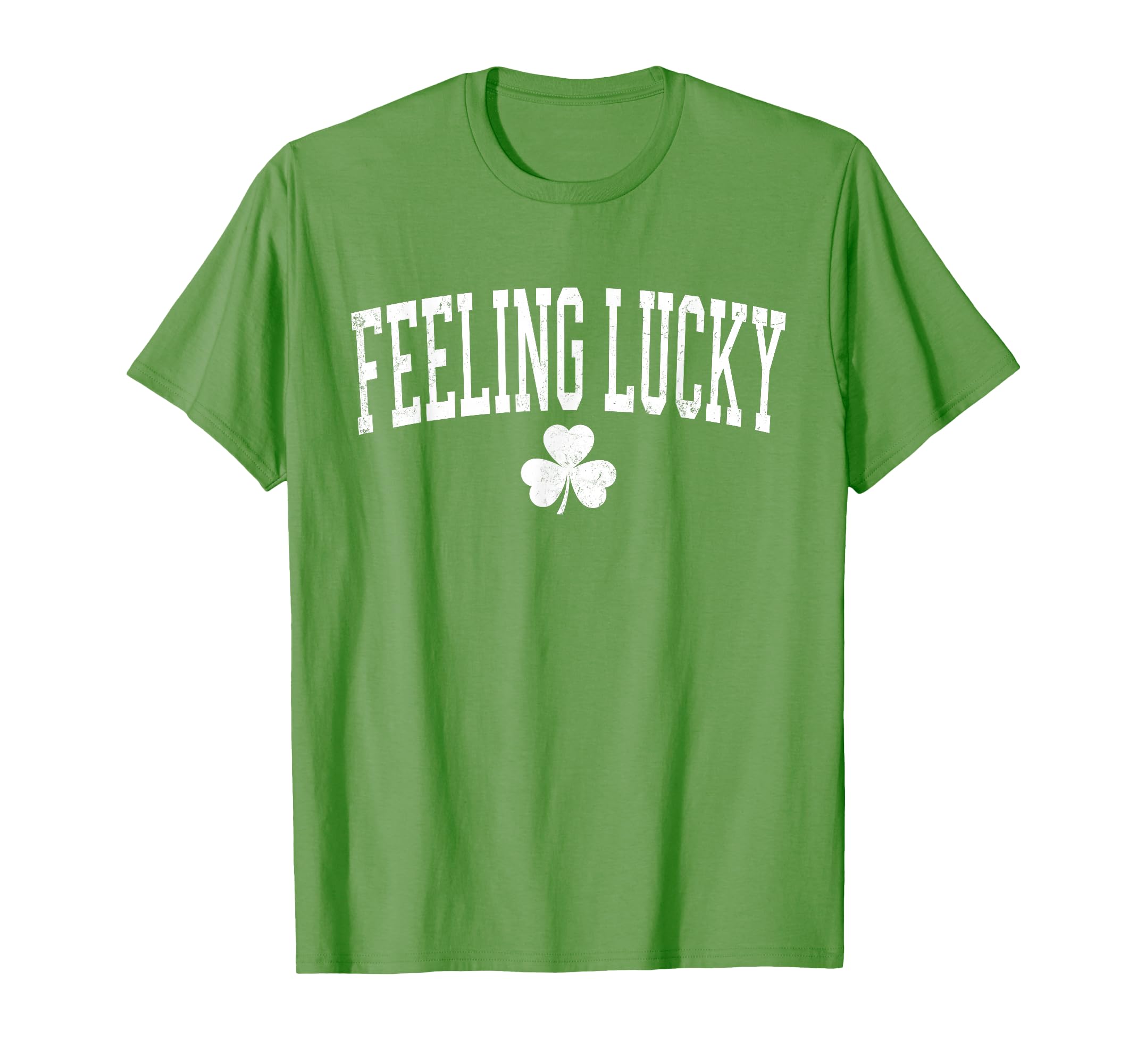 Feeling Lucky St Patricks Day T-Shirt - Minimalist Print for Adults - T-Shirt, Sweatshirt, Hoodie