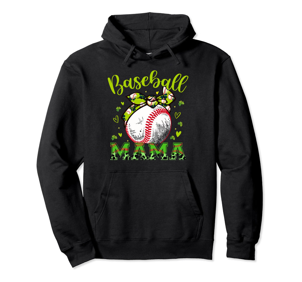 Baseball Mama Headband Leopard Hoodie - Aesthetic Graphic for Adults - T-Shirt, Sweatshirt, Hoodie