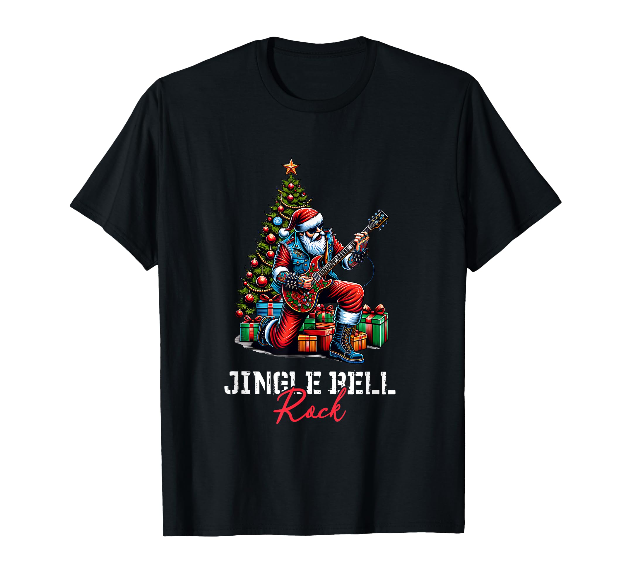 Jingle Bell Rock Merry Fun Vibes T-Shirt - Fun Novelty Design Men Women - T-Shirt, Sweatshirt, Hoodie