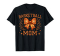 Coquette Bow Basketball Mom Game T-Shirt - Casual Everyday Wear for Adults - T-Shirt, Sweatshirt, Hoodie