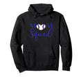 Mom Squad Unique Baseball Inspired Hoodie - Minimalist Print Unisex - T-Shirt, Sweatshirt, Hoodie