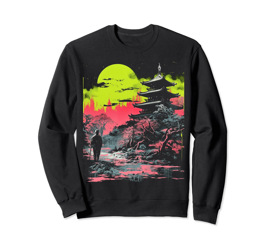 Japanese Aesthetic Y2K Samurai 5 Sweatshirt - Graphic Print Men Women - T-Shirt, Sweatshirt, Hoodie