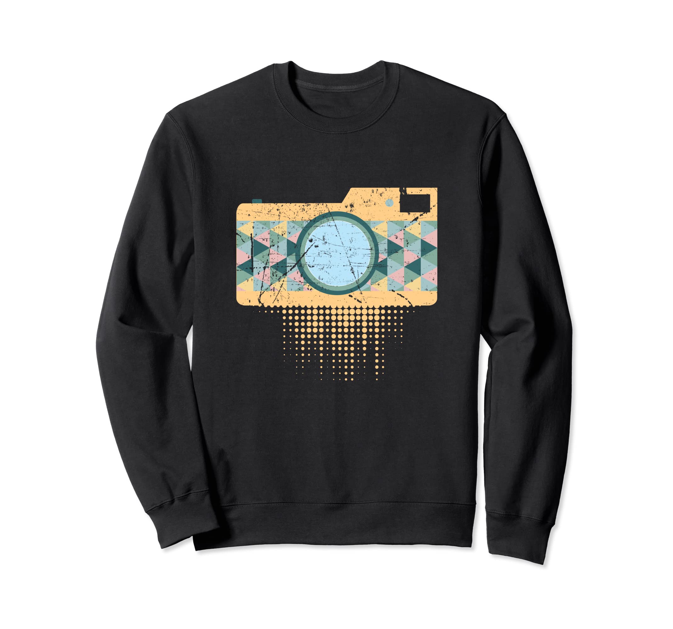 Photography Mosaic Camera Sweatshirt - Streetwear Style Men Women - T-Shirt, Sweatshirt, Hoodie