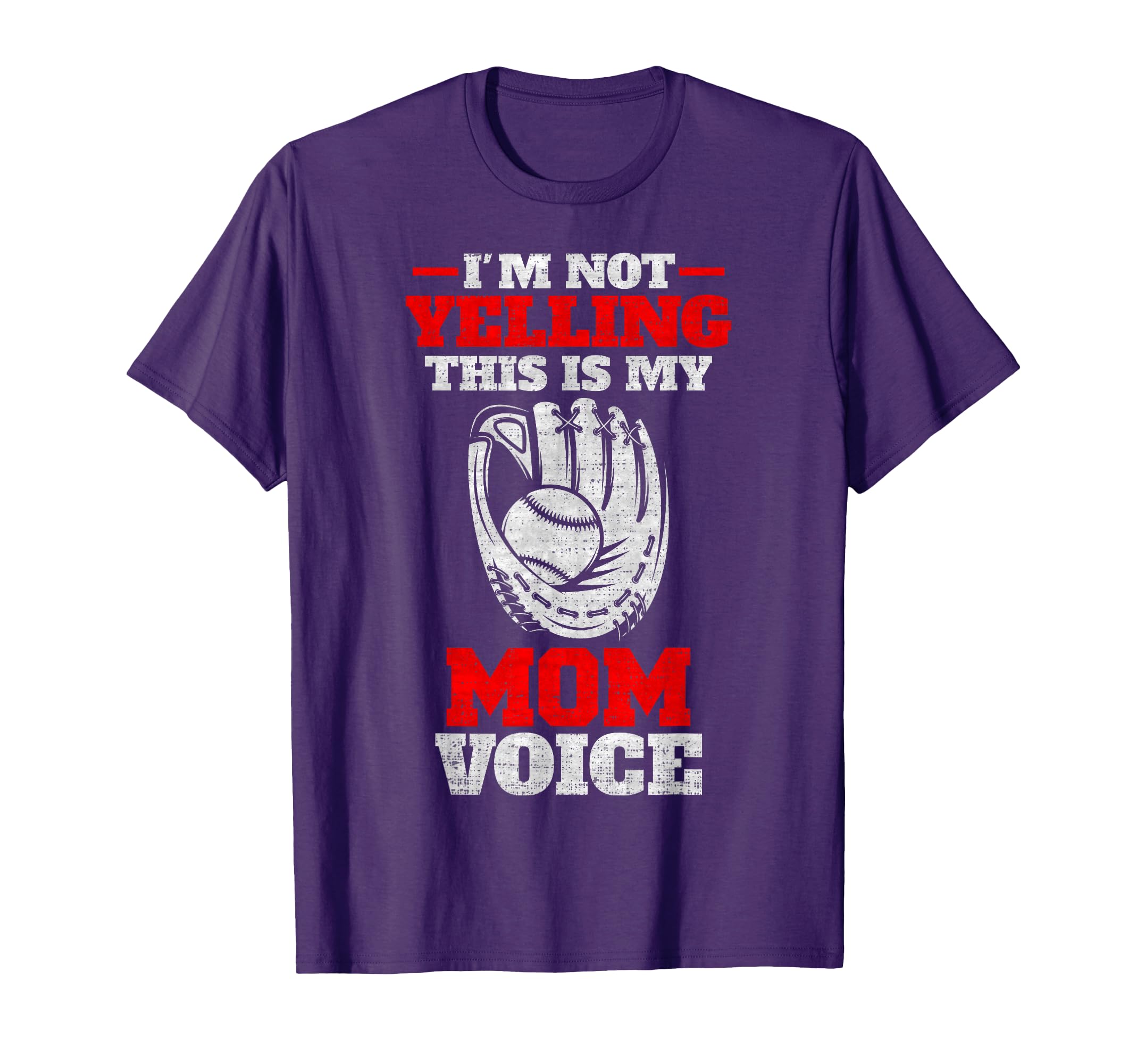 Im Not Yelling This Is My Baseball Mom T-Shirt - Trendy Graphic for Adults - T-Shirt, Sweatshirt, Hoodie