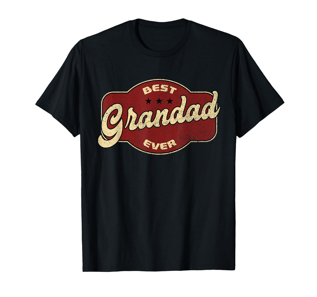 Best Grandad Ever Grandpa Hoodie - Fun Novelty Design Men Women - T-Shirt, Sweatshirt, Hoodie