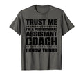 Assistant Coach Softball Baseball Coaches T-Shirt - Graphic Print Men Women - T-Shirt, Sweatshirt, Hoodie