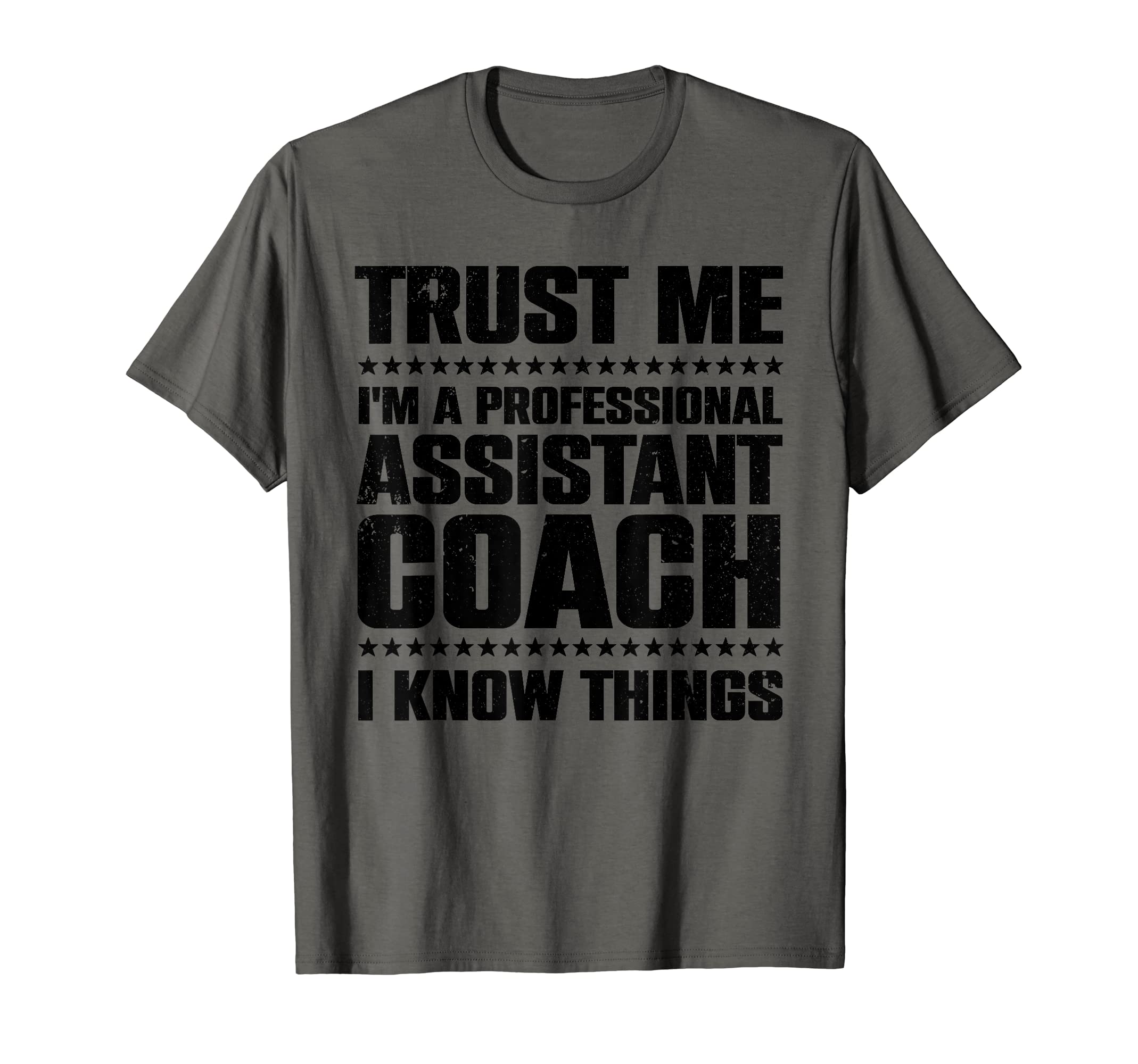 Assistant Coach Softball Baseball Coaches T-Shirt - Graphic Print Men Women - T-Shirt, Sweatshirt, Hoodie