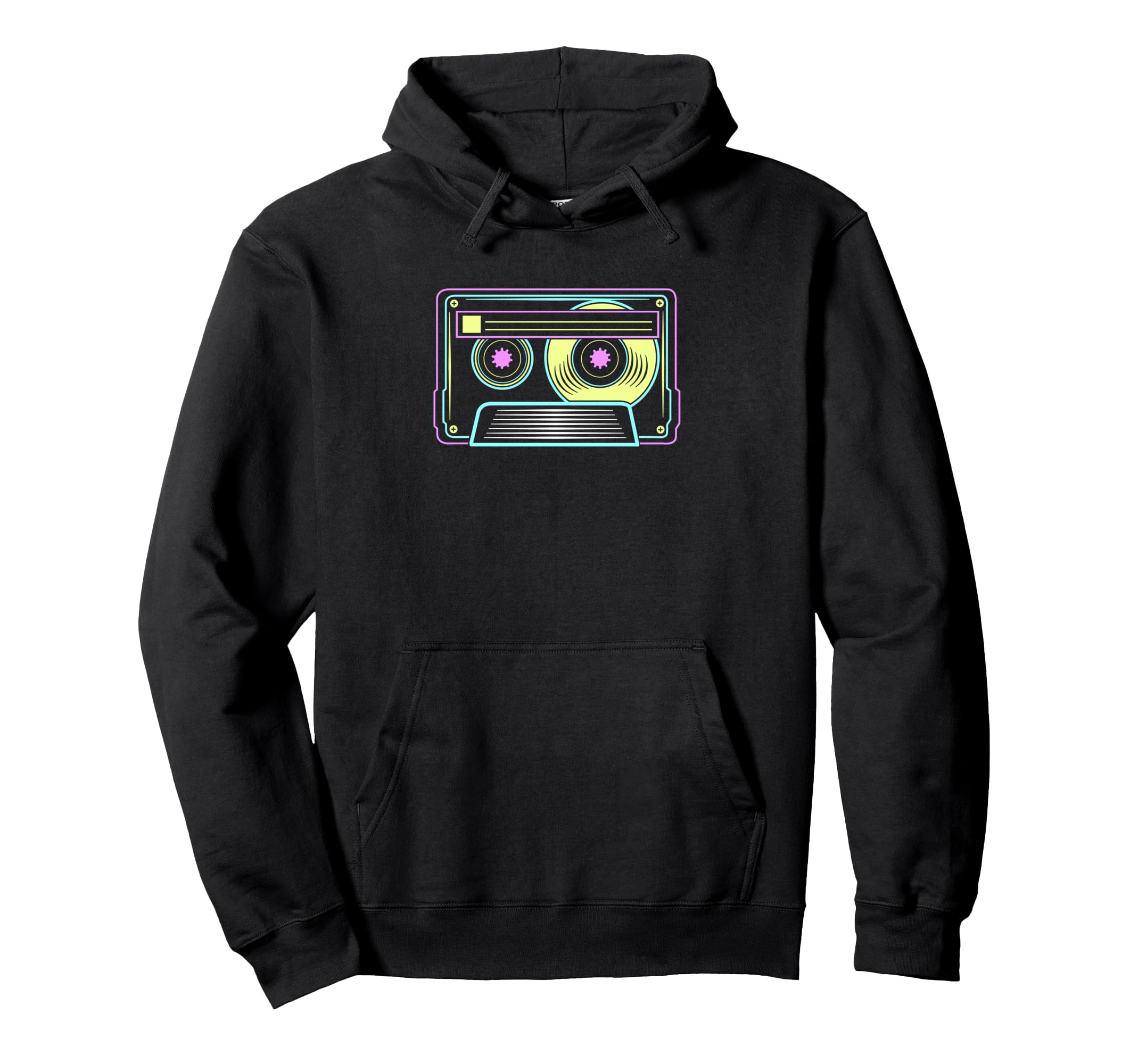 Funny 90S Cassette Cassette Tape Hoodie - Minimalist Print Unisex - T-Shirt, Sweatshirt, Hoodie
