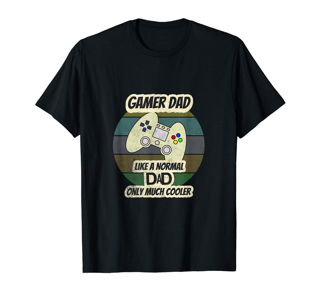 Gamer Dad Fathers Day Gamer Dad T-Shirt - Custom Art Print for Adults - T-Shirt, Sweatshirt, Hoodie