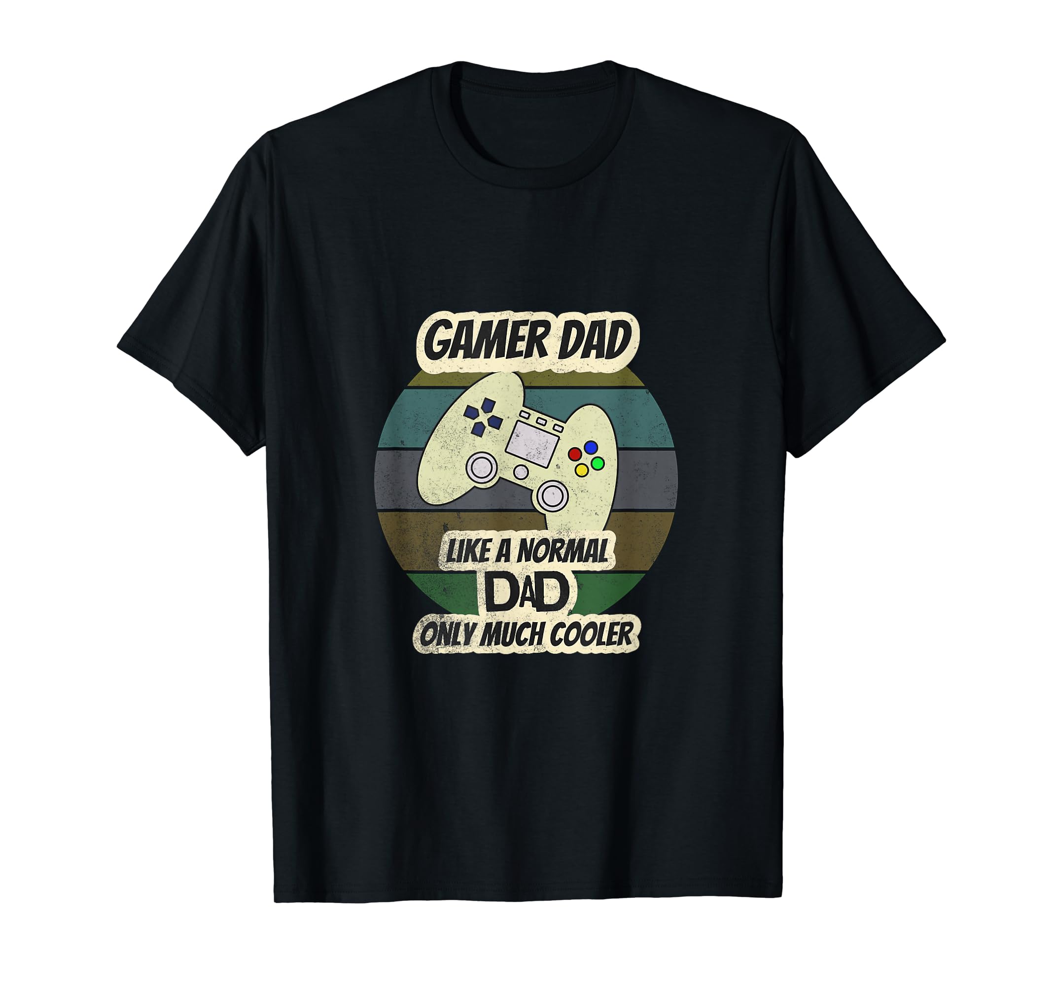 Gamer Dad Fathers Day Gamer Dad T-Shirt - Custom Art Print for Adults - T-Shirt, Sweatshirt, Hoodie