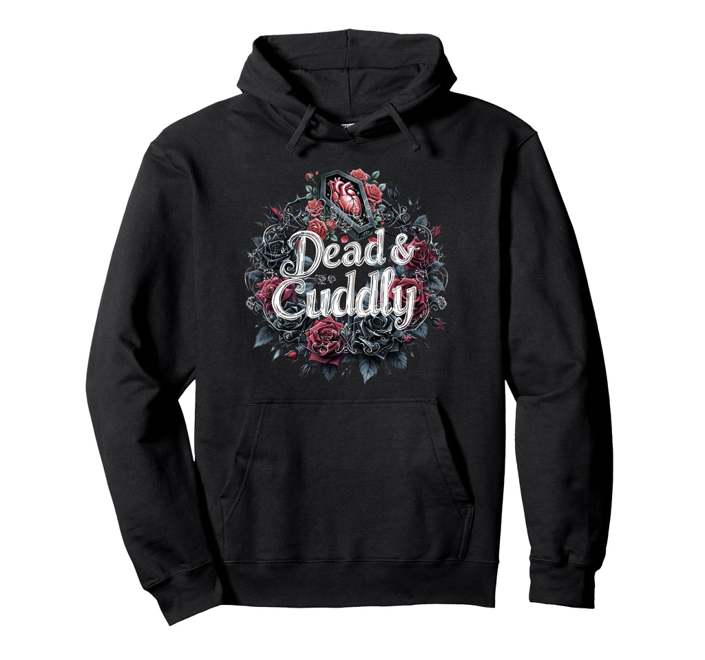 Dead And Cuddly Gothic Alt Grunge Hip Hoodie - Graphic Print for Adults - T-Shirt, Sweatshirt, Hoodie