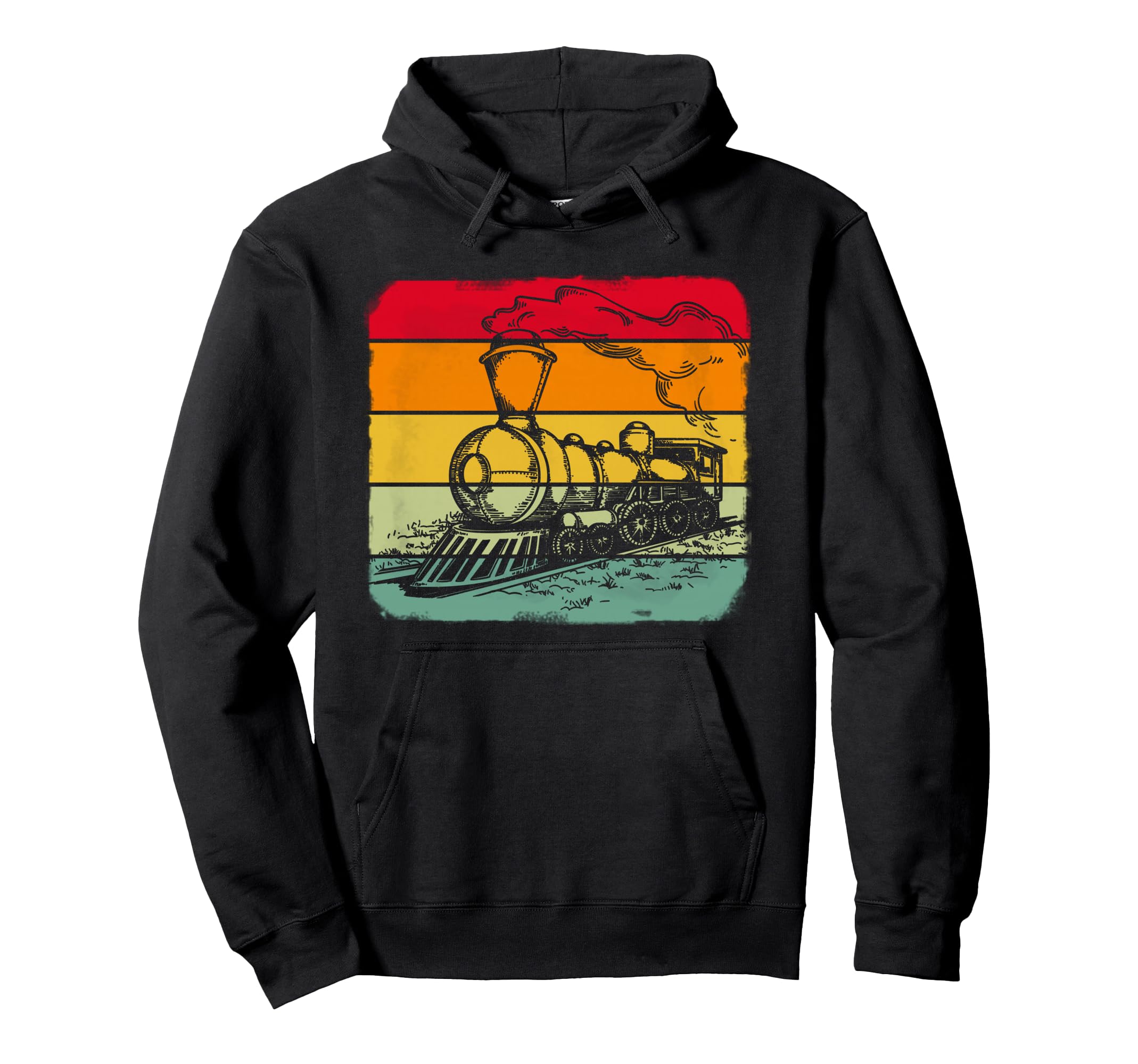 Train Lover Trainspotting Train Hoodie - Minimalist Print for Adults - T-Shirt, Sweatshirt, Hoodie