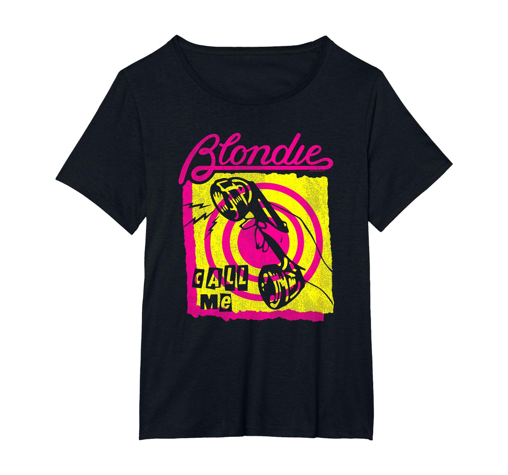 Blondie Call Me Colorful Band T-Shirt - Novelty Apparel Men Women - T-Shirt, Sweatshirt, Hoodie