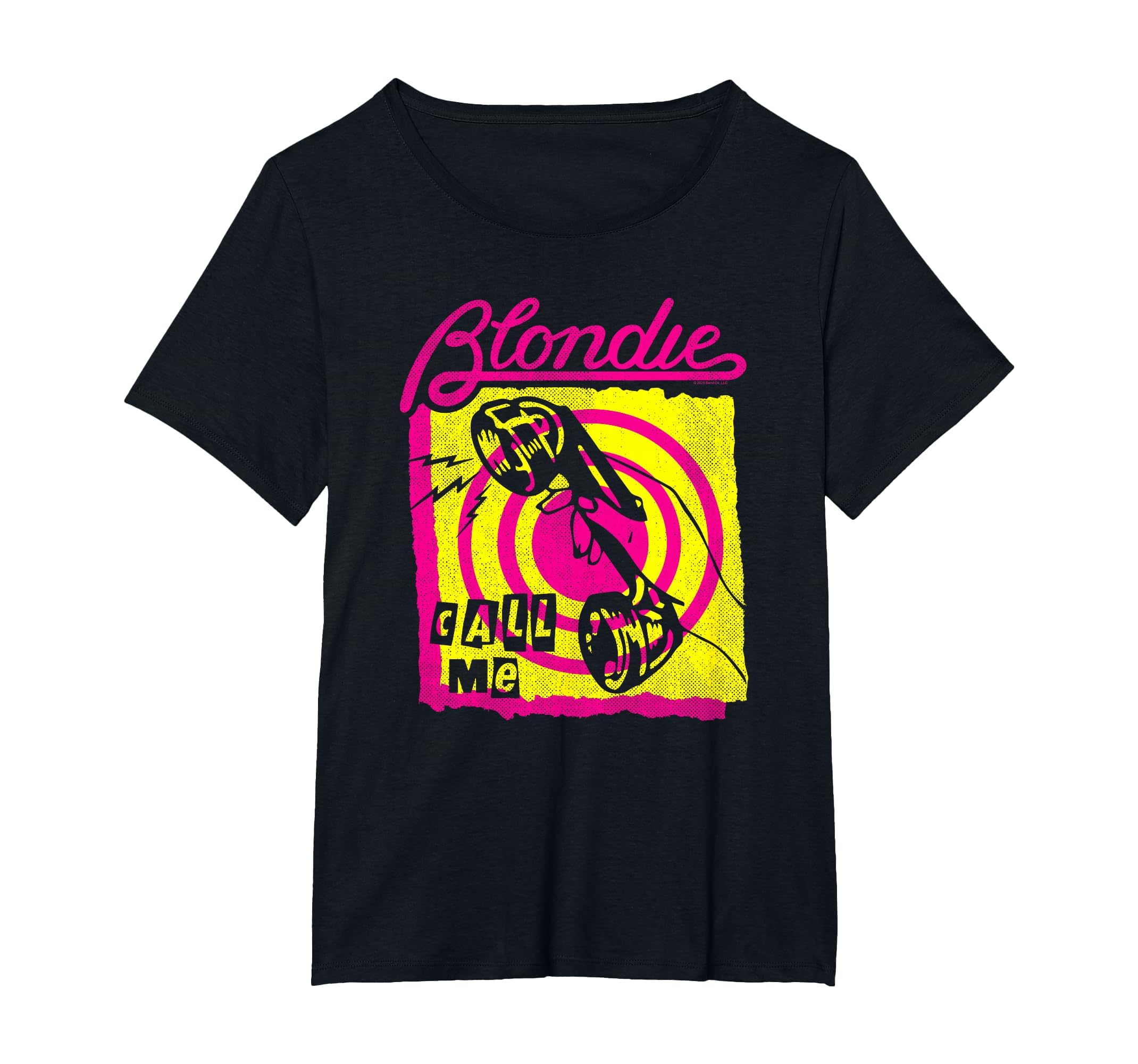 Blondie Call Me Colorful Band T-Shirt - Novelty Apparel Men Women - T-Shirt, Sweatshirt, Hoodie