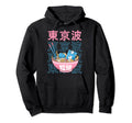 Digital Ramen Bowl Kawaii Aesthetic Hoodie - Unique Graphic Men Women - T-Shirt, Sweatshirt, Hoodie