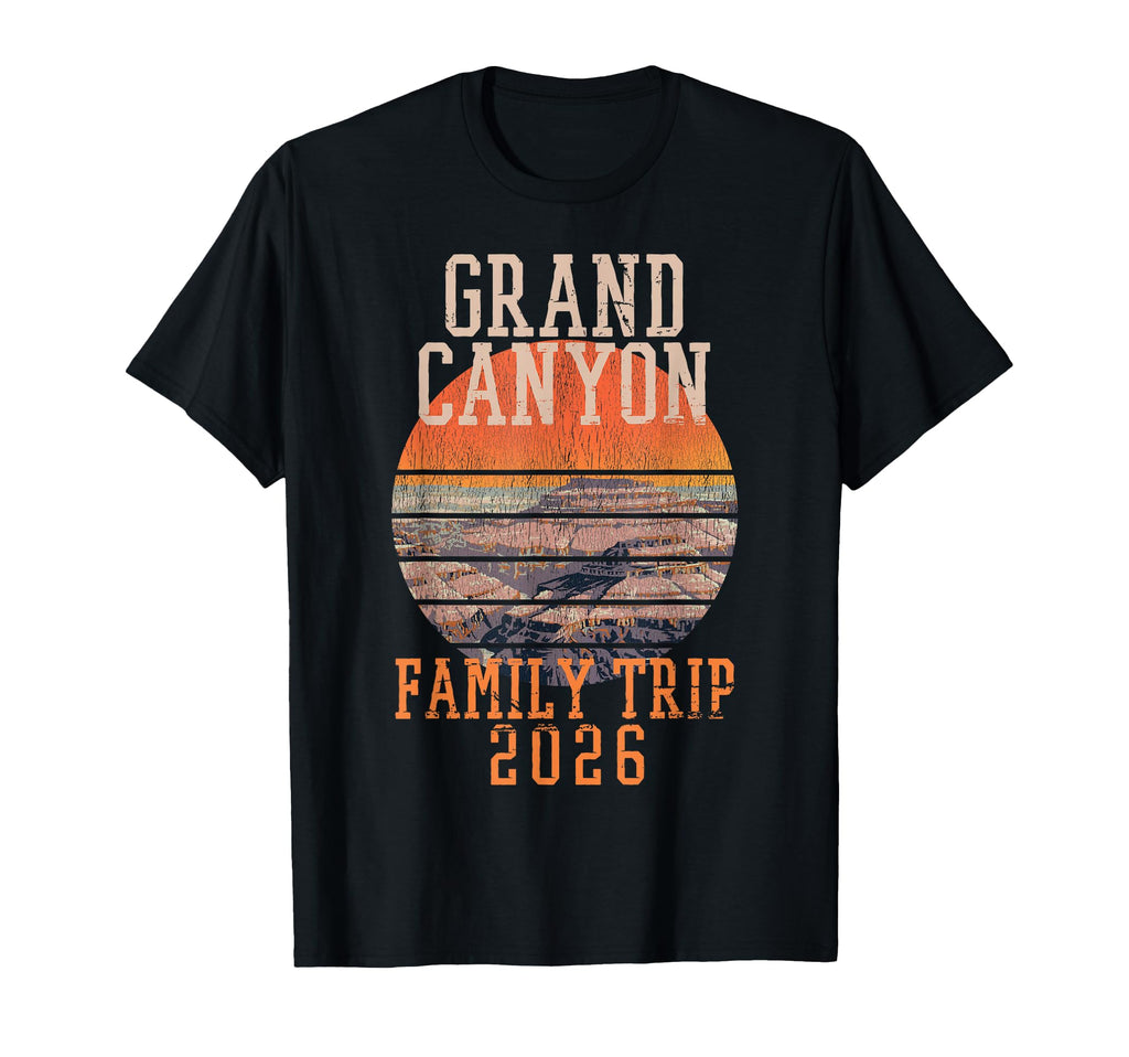Grand Canyon National Park Family T-Shirt - Minimalist Print Men Women - T-Shirt, Sweatshirt, Hoodie