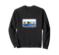 Cassette Tape Music Sweatshirt - Graphic Print for Adults - T-Shirt, Sweatshirt, Hoodie