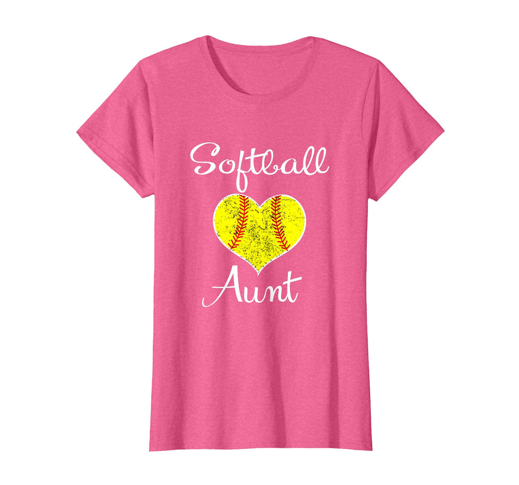 Funny Softball Aunt Baseball Aunt T-Shirt - Novelty Apparel for Adults - T-Shirt, Sweatshirt, Hoodie