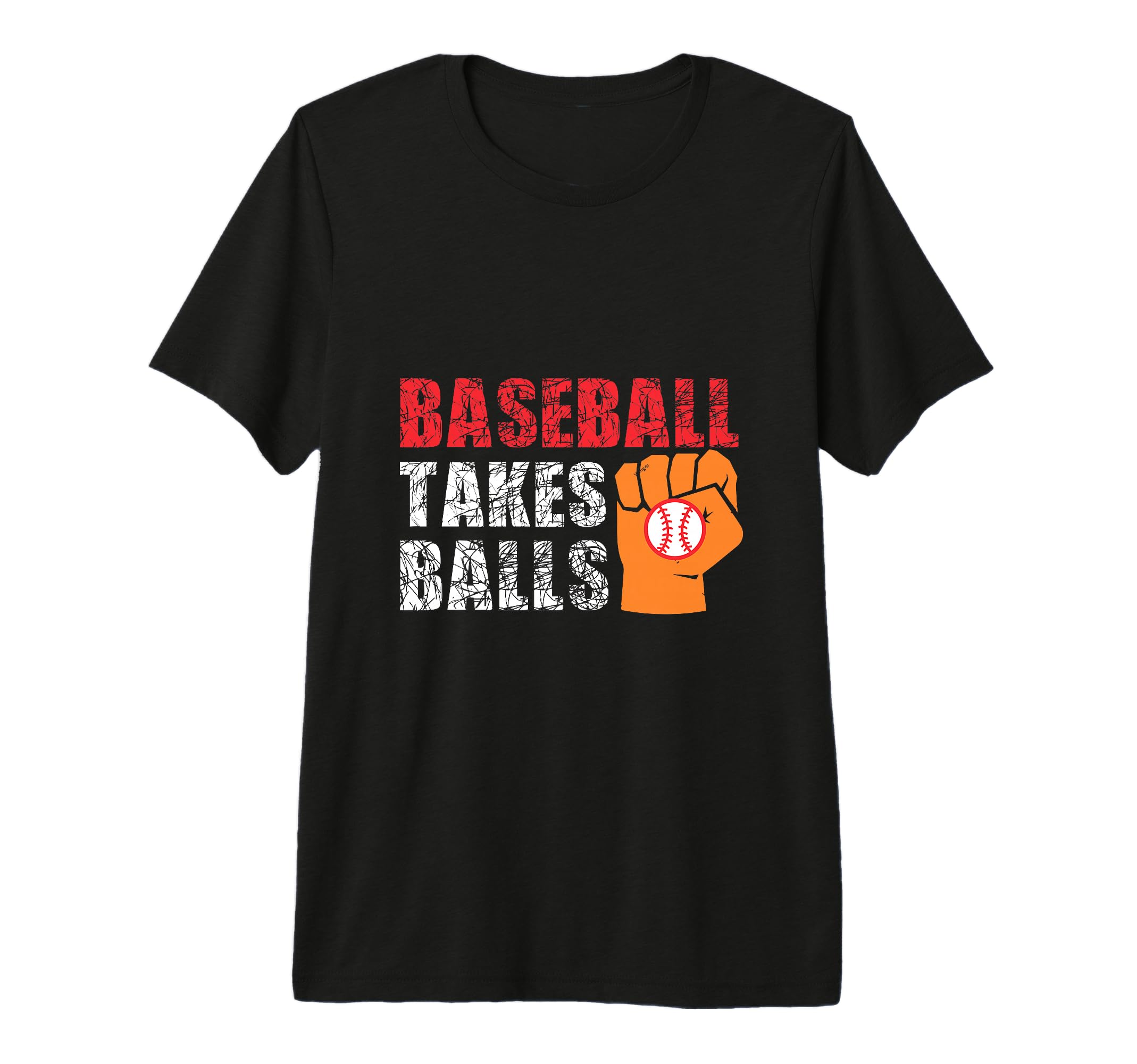 Baseball Takes Balls Baseball Player T-Shirt - Minimalist Print Unisex - T-Shirt, Sweatshirt, Hoodie