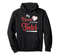 My Heart Is That Field Baseball Softball Mom Hoodie - Trendy Graphic Unisex - T-Shirt, Sweatshirt, Hoodie