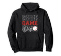 Game Day Vibes Baseball Mom Baseball Hoodie - Novelty Apparel Men Women - T-Shirt, Sweatshirt, Hoodie