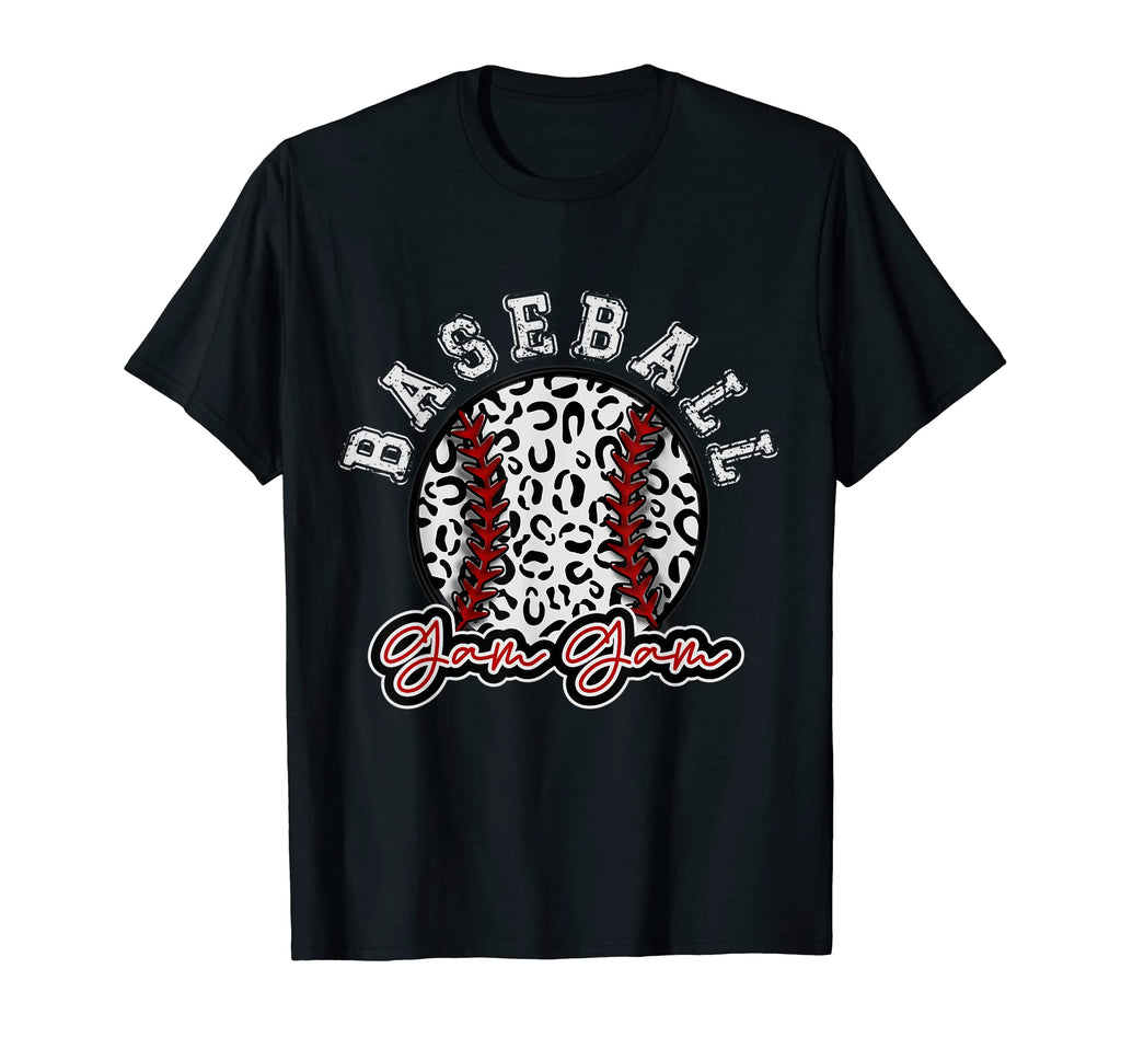 Leopard Cheetah Baseball Gam Gam T-Shirt - Casual Everyday Wear Unisex - T-Shirt, Sweatshirt, Hoodie