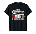 Im Baseball Mom Baseball Player Mama T-Shirt - Unique Graphic Men Women - T-Shirt, Sweatshirt, Hoodie