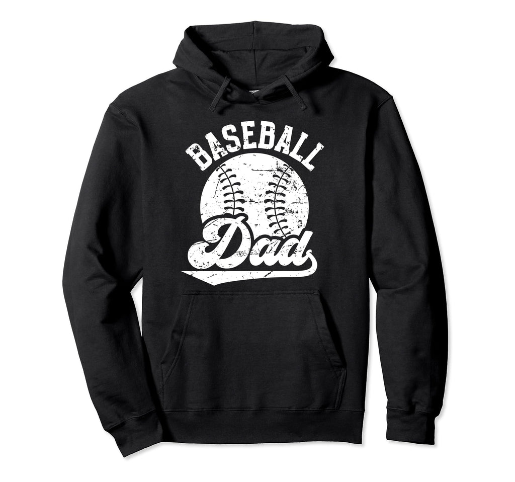 Baseball Dad Baseball Player Father Hoodie - Fun Novelty Design Unisex - T-Shirt, Sweatshirt, Hoodie