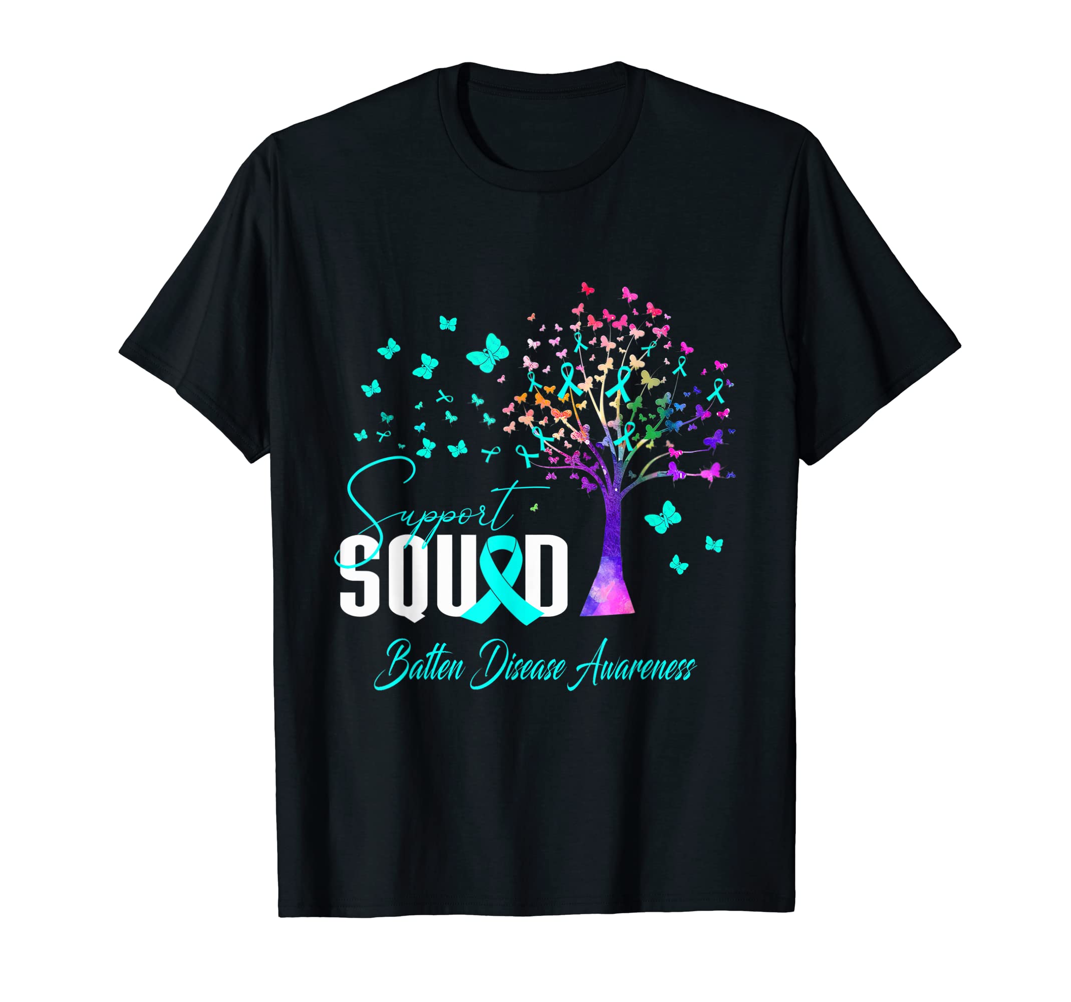 Support Squad Batten Disease Awareness T-Shirt - Unique Graphic for Adults - T-Shirt, Sweatshirt, Hoodie
