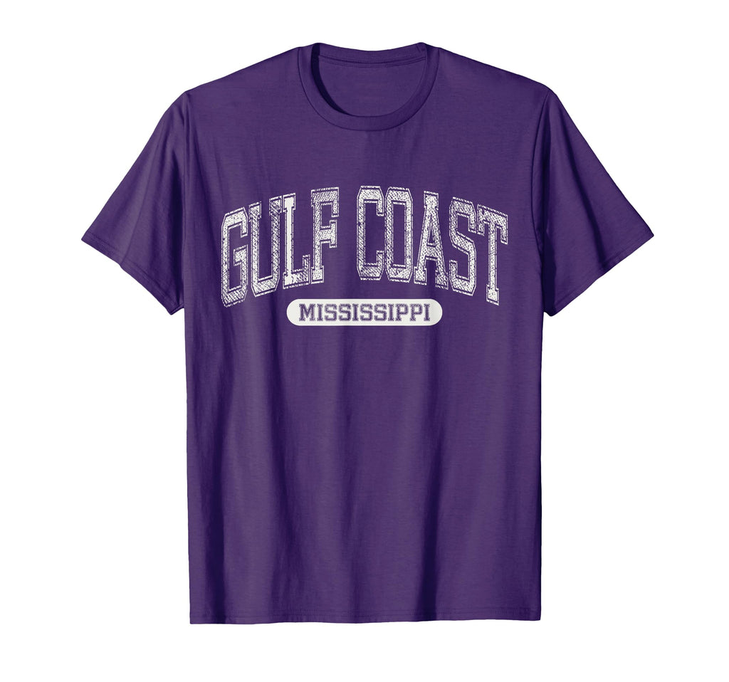 Gulf Coast Mississippi Distressed T-Shirt - Streetwear Style Men Women - T-Shirt, Sweatshirt, Hoodie
