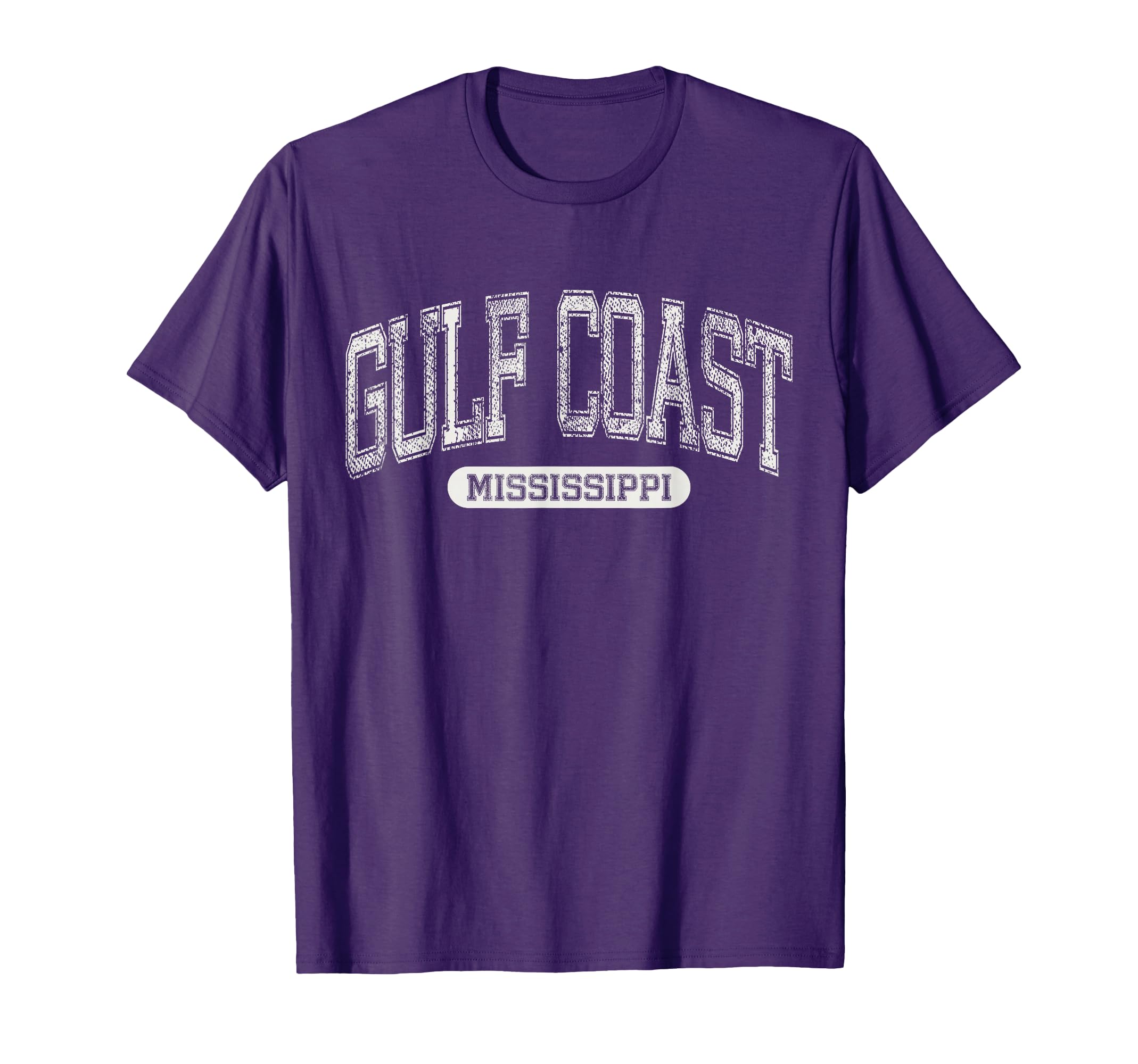 Gulf Coast Mississippi Distressed T-Shirt - Streetwear Style Men Women - T-Shirt, Sweatshirt, Hoodie