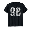 Baseball Softball Mom 98 Number 98 T-Shirt - Fun Novelty Design Men Women - T-Shirt, Sweatshirt, Hoodie