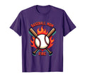 Baseball Mom Fire T-Shirt - Unique Graphic for Adults - T-Shirt, Sweatshirt, Hoodie