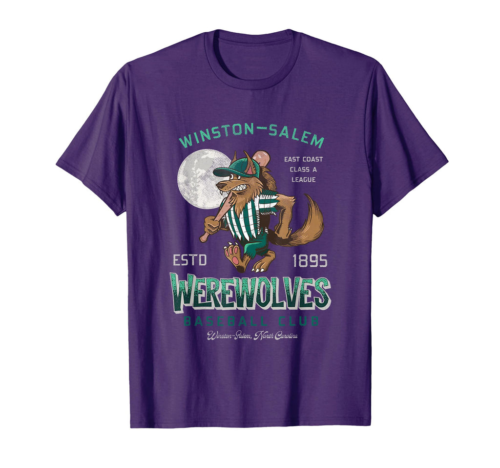Winston Salem Werewolves Minor League T-Shirt - Novelty Apparel Unisex - T-Shirt, Sweatshirt, Hoodie