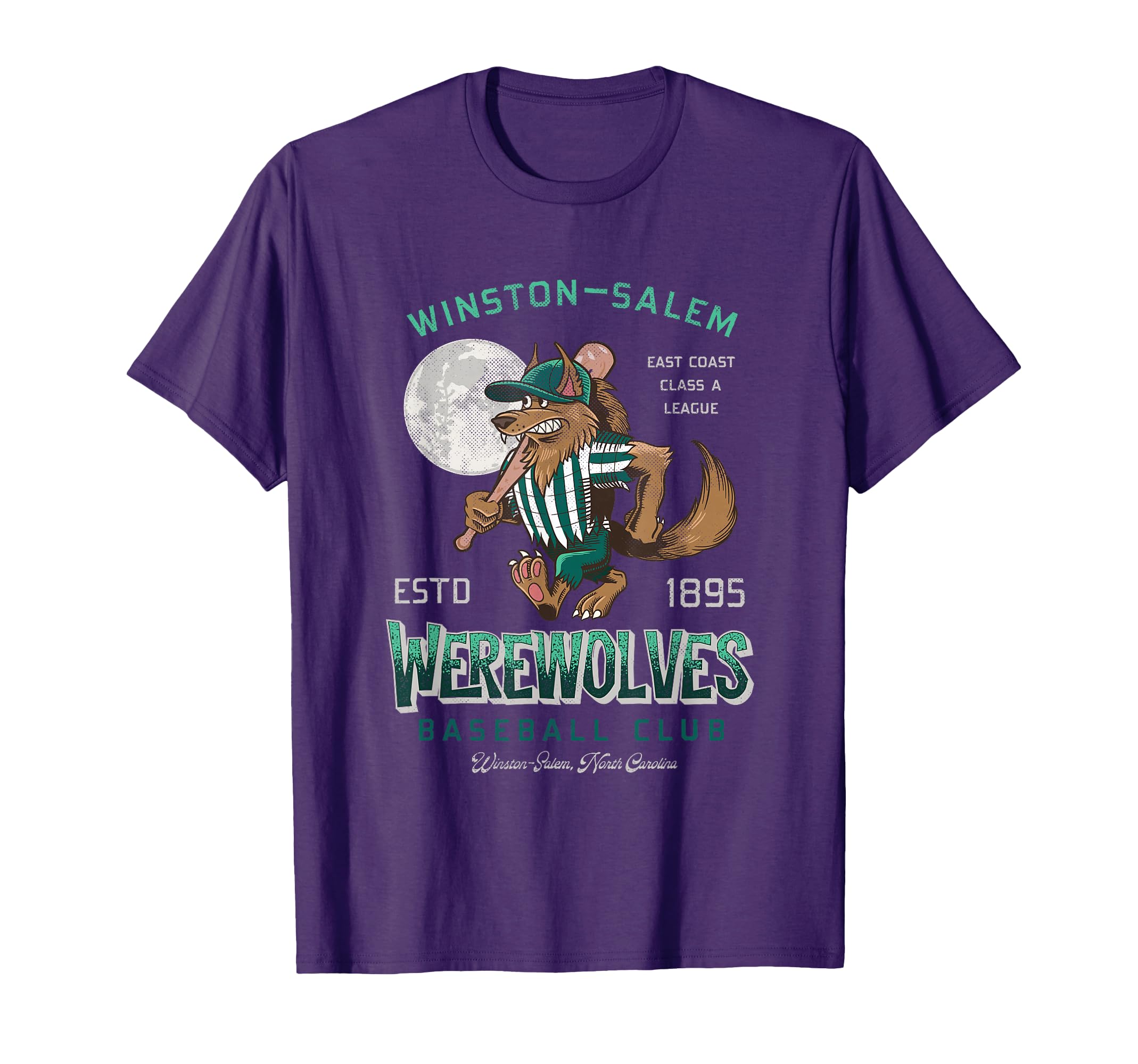 Winston Salem Werewolves Minor League T-Shirt - Novelty Apparel Unisex - T-Shirt, Sweatshirt, Hoodie