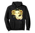 Kawaii Anime Sunflower Axolotl Hoodie - Casual Everyday Wear Unisex - T-Shirt, Sweatshirt, Hoodie