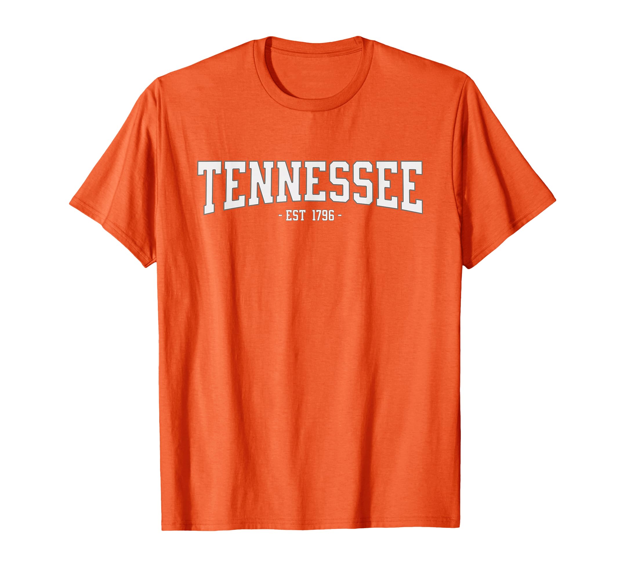 Tennessee Est 1796 Varsity T-Shirt - Unique Graphic for Adults - T-Shirt, Sweatshirt, Hoodie