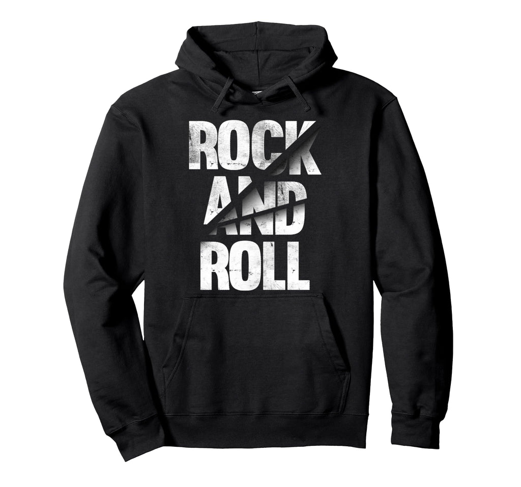 Rock Roll Black Music Rock N Roll Hoodie - Aesthetic Graphic for Adults - T-Shirt, Sweatshirt, Hoodie